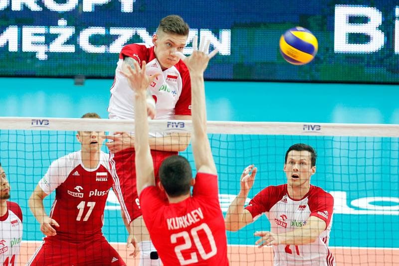 Volleyball. FIVB World League. Poland - Russia. 15.06.2017