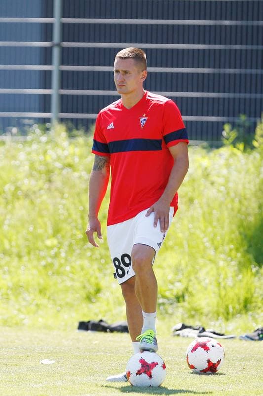 Football. Gornik Zabrze. Training. 21.06.2017