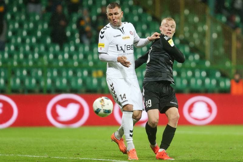 Football. Fortuna I Liga. GKS Katowice - Garbarnia Krakow. 23.10.2018