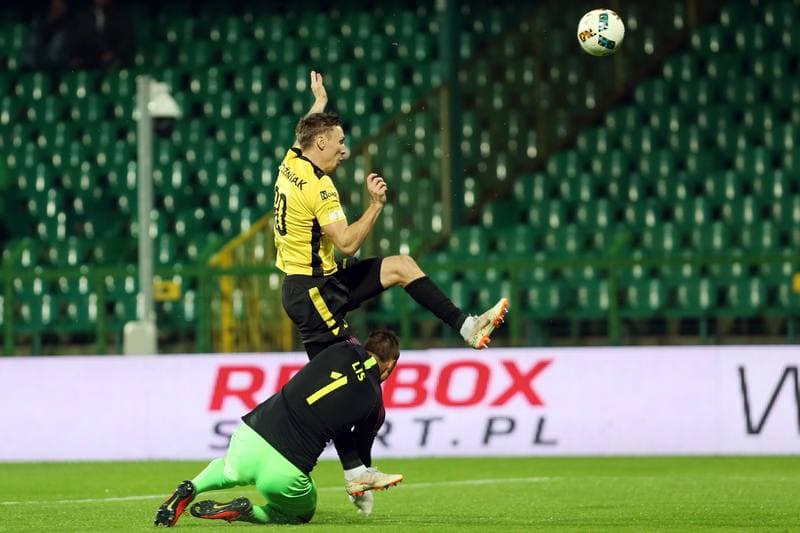 Football. Fortuna I Liga. GKS Katowice - Warta Poznan. 27.10.2018