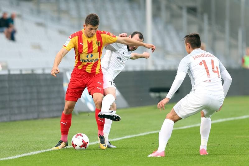 Football. Lotto Ekstraklasa. Korona Kielce - Zaglebie Lubin. 17.07.2017