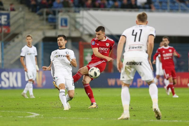 Football. Polish Cup. Piast Gliwice - Legia Warsaw. 30.10.2018