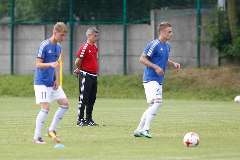 Football. Sparing. Ruch Chorzow - ROW Rybnik. 08.07.2017