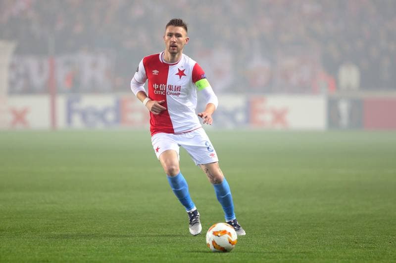 Football. UEFA Europa League. Slavia Prague - FC Copenhagen. 08.11.2018