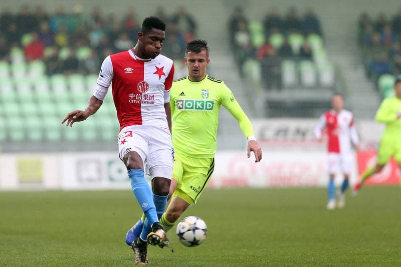 Football. Fortuna:Liga. MFK Karvina - Slavia Prague. 24.11.2018