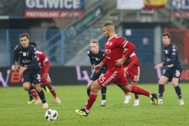Football. Lotto Ekstraklasa. Piast Gliwice - Pogon Szczecin. 03.12.2018