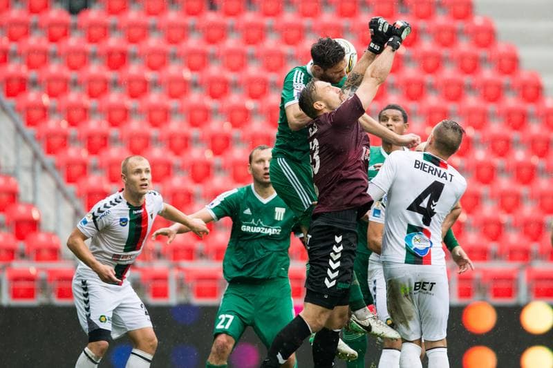 Football. Nice I Liga. GKS Tychy - Olimpia Grudziadz. 17.09.2017