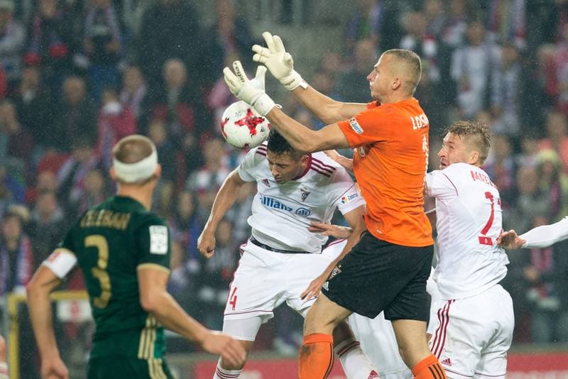 Football. Lotto Ekstraklasa. Gornik Zabrze - Slask Wroclaw. 16.09.2017