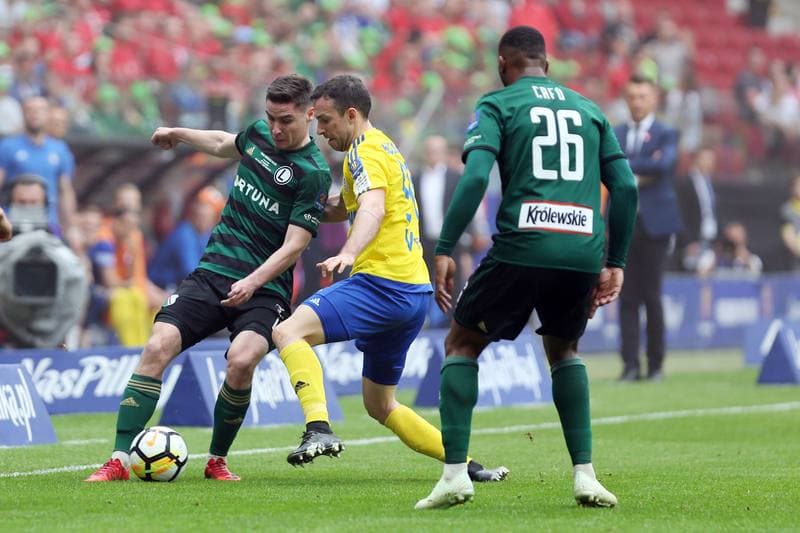 Football. Polish Cup. Arka Gdynia - Legia Warsaw. 02.05.2018