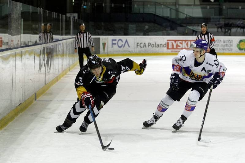 Ice Hockey. Polska Hokej Liga. Weglokoks Kraj Polonia Bytom - GKS Tychy. 11.01.2019