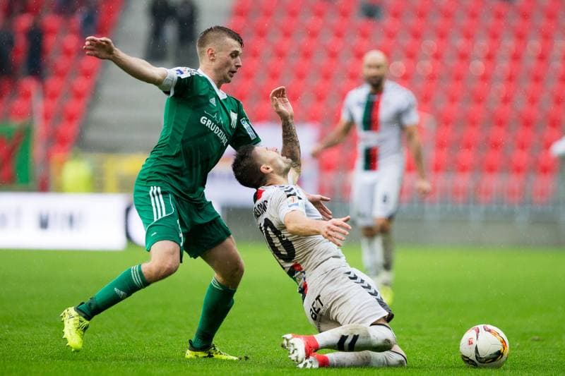 Football. Nice I Liga. GKS Tychy - Olimpia Grudziadz. 17.09.2017