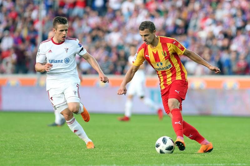 Football. Lotto Ekstraklasa. Gornik Zabrze - Korona Kielce. 09.05.2018
