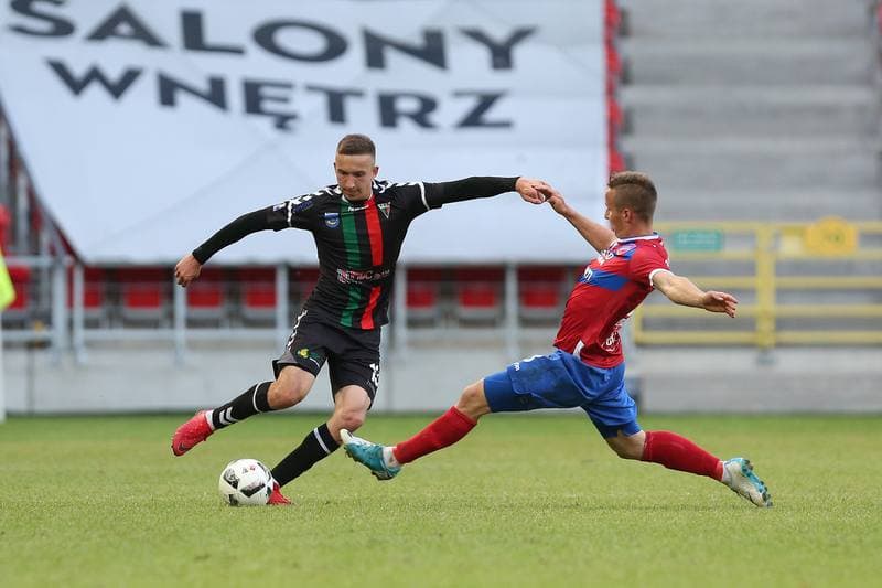 Football. Nice I Liga. GKS Tychy - Rakow Czestochowa. 14.05.2018