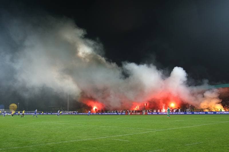 Football. Nice I Liga. GKS Katowice - Ruch Chorzow. 22.10.2017
