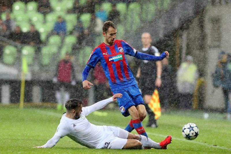 Football. HET Liga. MFK Karvina - Viktoria Plzen. 27.10.2017