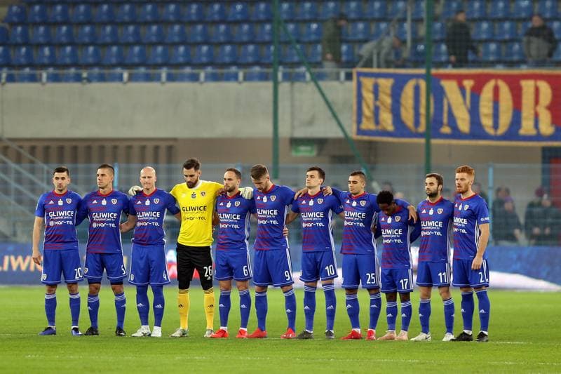 Football. PKO BP Ekstraklasa. Piast Gliwice - Lech Poznan. 15.02.2019