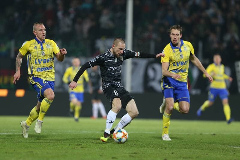 Football. Lotto Ekstraklasa. Zaglebie Sosnowiec - Arka Gdynia. 16.02.2019