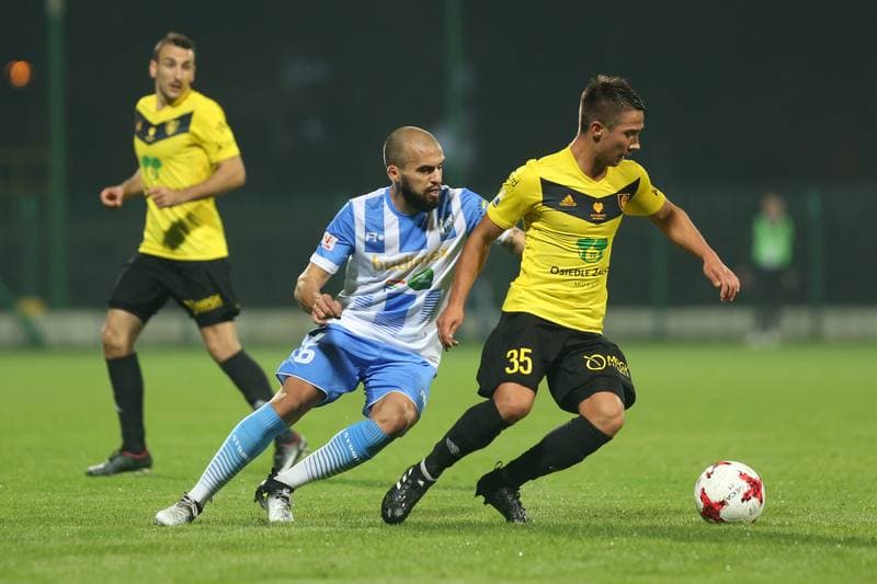 Football. Nice I Liga. GKS Katowice - Stomil Olsztyn. 18.10.2017