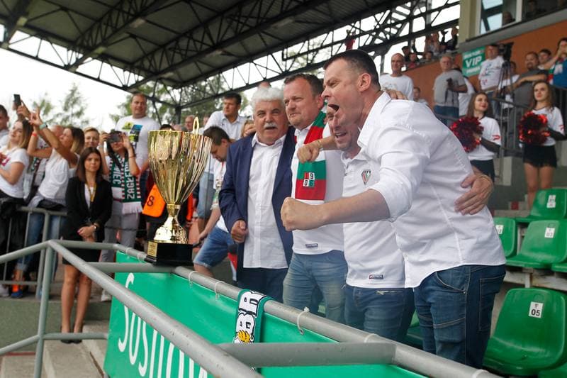 Football. Nice I Liga. Zaglebie Sosnowiec - GKS Tychy. 03.06.2018