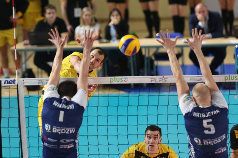 Volleyball. PlusLiga. GKS Katowice - MKS Bedzin. 18.10.2017