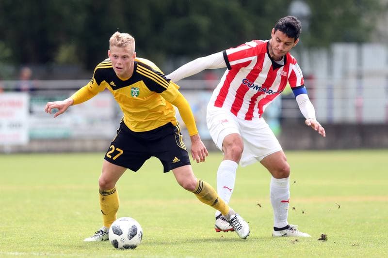 Football. Friendly Match. MFK Karvina - Cracovia Krakow. 23.06.2018