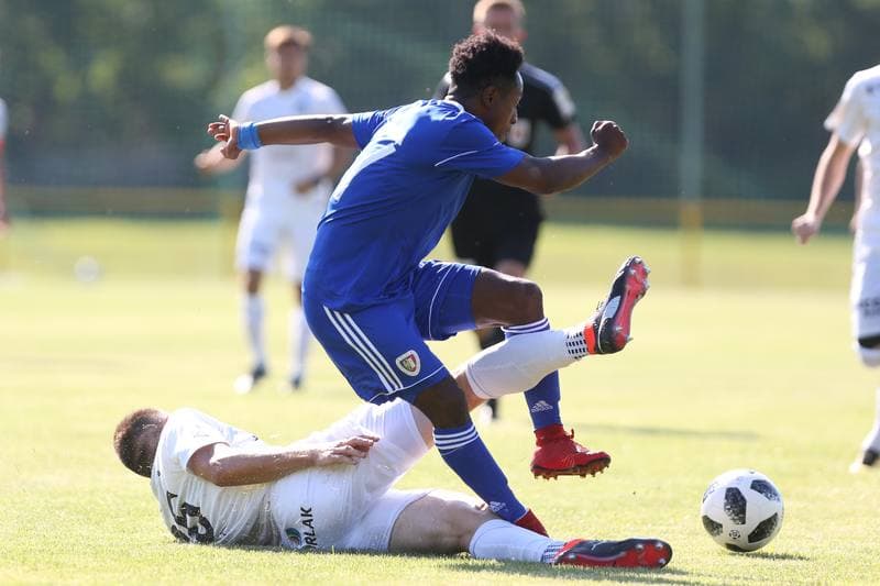 Football. Friendly Match. 1 FC Slovacko - Piast Gliwice. 04.07.2018