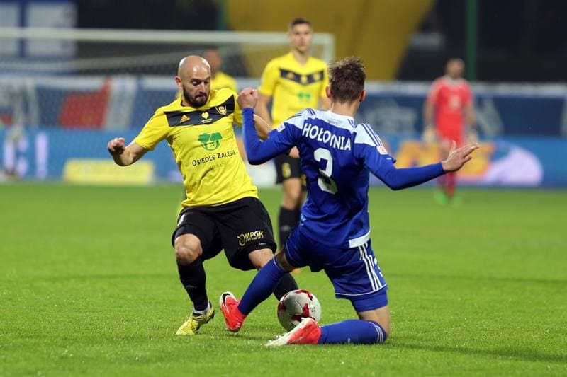 Football. Nice I Liga. GKS Katowice - Ruch Chorzow. 22.10.2017