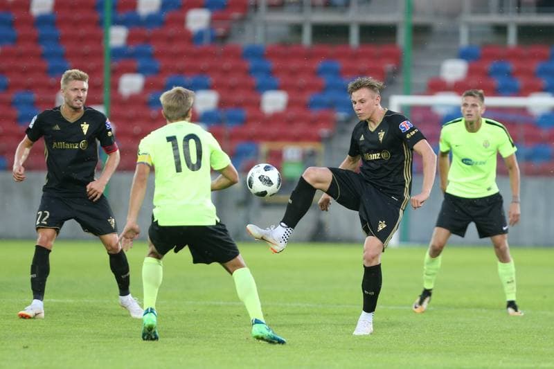 Football. Sparing. Gornik Zabrze - SFC Opava. 05.07.2018