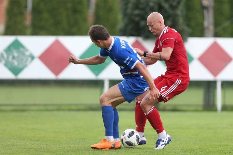 Football. Sparing. Podbeskidzie Bielsko-Biala - Piast Gliwice. 07.07.2018