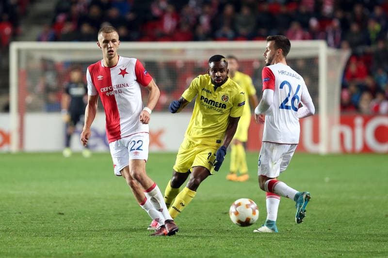 Football. UEFA Europa League. Slavia Prague - Villarreal CF. 02.11.2017