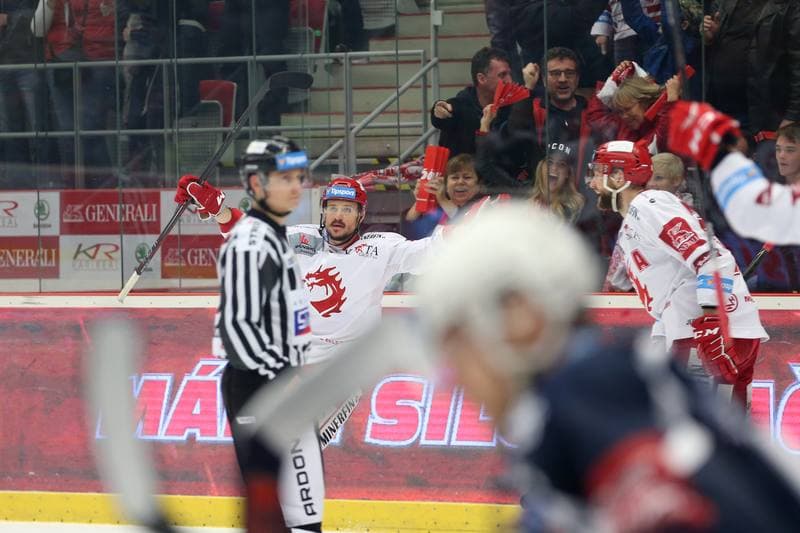 Ice Hockey. Tipsport Extraliga. Ocelari Trinec - Skoda Plzen. 15.04.2019