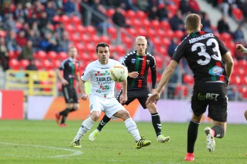 Football. Nice I Liga. GKS Tychy - Zaglebie Sosnowiec. 12.11.2017