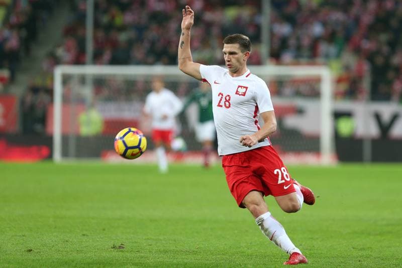 Football. International Friendly. Poland - Mexico. 13.11.2017