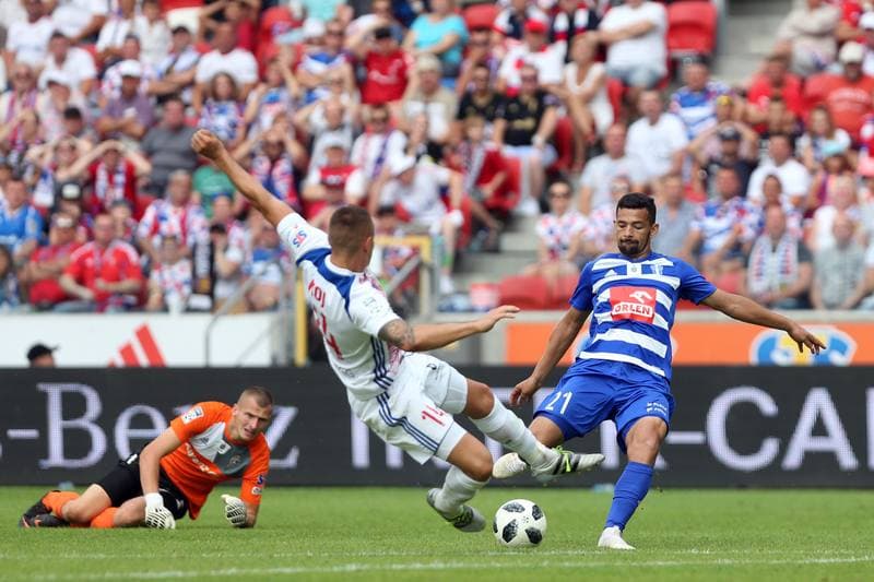 Football. Lotto Ekstraklasa. Gornik Zabrze - Wisla Plock. 29.07.2018