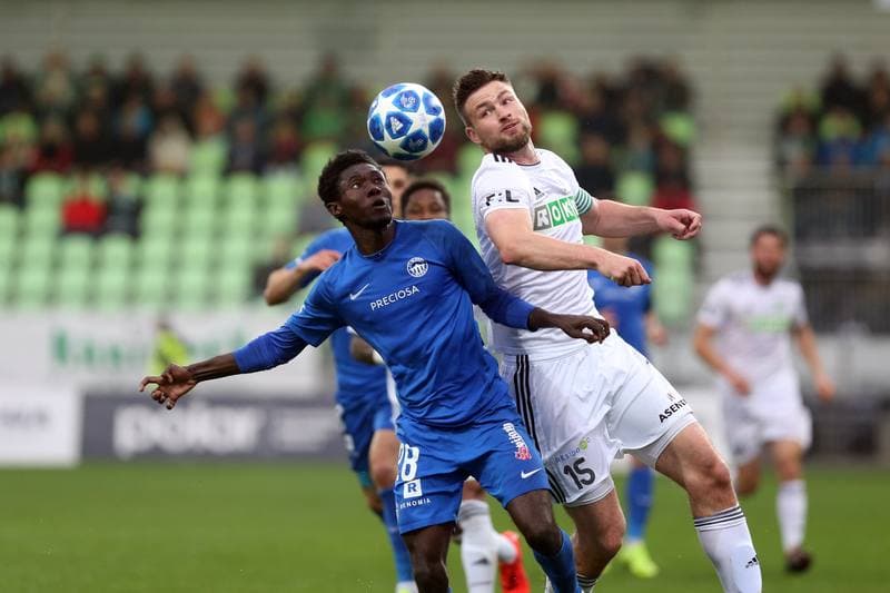 Football. Fortuna:Liga. MFK Karvina - Slovan Liberec. 27.04.2019