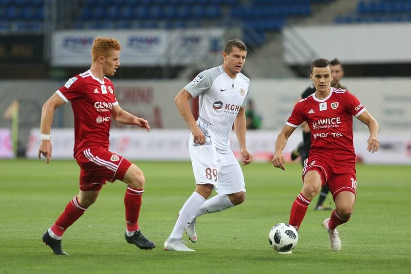 Football. PKO BP Ekstraklasa. Piast Gliwice - Zaglebie Lubin. 04.08.2018