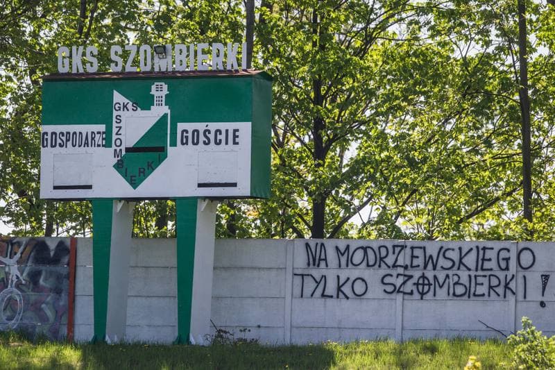 Football. Haiz IV Liga. Polonia Bytom - MKS Myszkow. 01.05.2019
