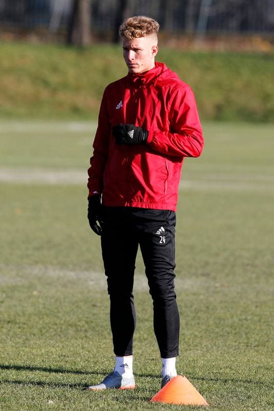 Football. Gornik Zabrze. Training. 23.11.2017