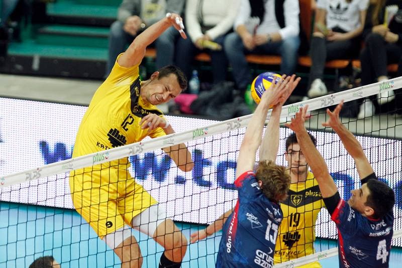 Volleyball. PlusLiga. GKS Katowice - ZAKSA Kedzierzyn-Kozle. 21.11.2017