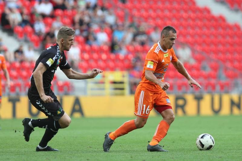 Football. Fortuna I Liga. GKS Tychy - Bruk-Bet Termalica Nieciecza. 11.08.2018