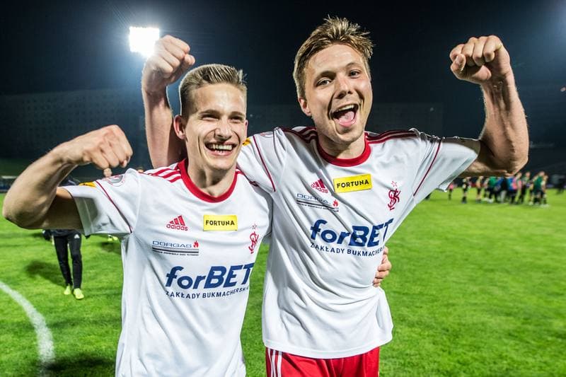 Football. Fortuna I Liga. GKS 1962 Jastrzebie - LKS Lodz. 04.05.2019