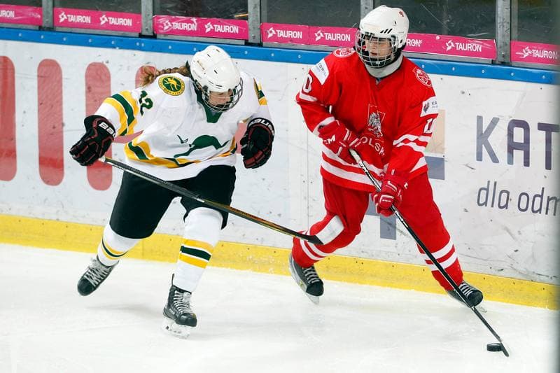 Ice Hockey. Women's U18 World Championship Division 1B. Poland - Australia. 07.01.2018