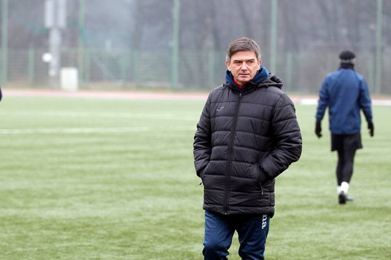 Football. Piast Gliwice. Training. 10.01.2018
