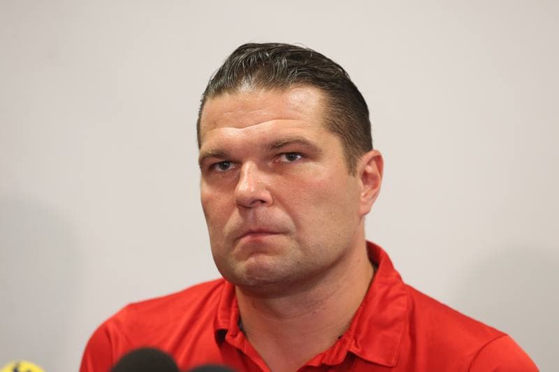 Ice Hockey. Poland national team. Press Conference. 21.08.2018