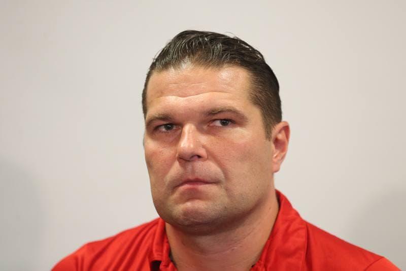 Ice Hockey. Poland national team. Press Conference. 21.08.2018
