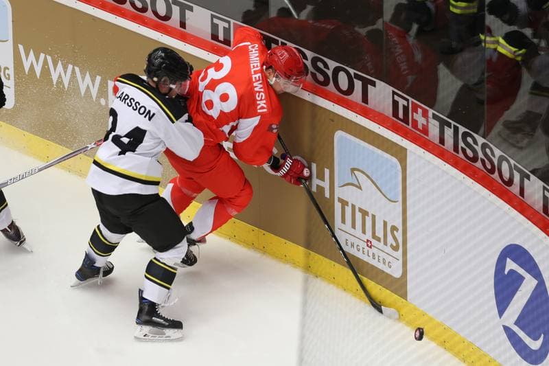 Ice Hockey. Champions Hockey League. Ocelari Trinec - Brynas IF. 05.12.2017