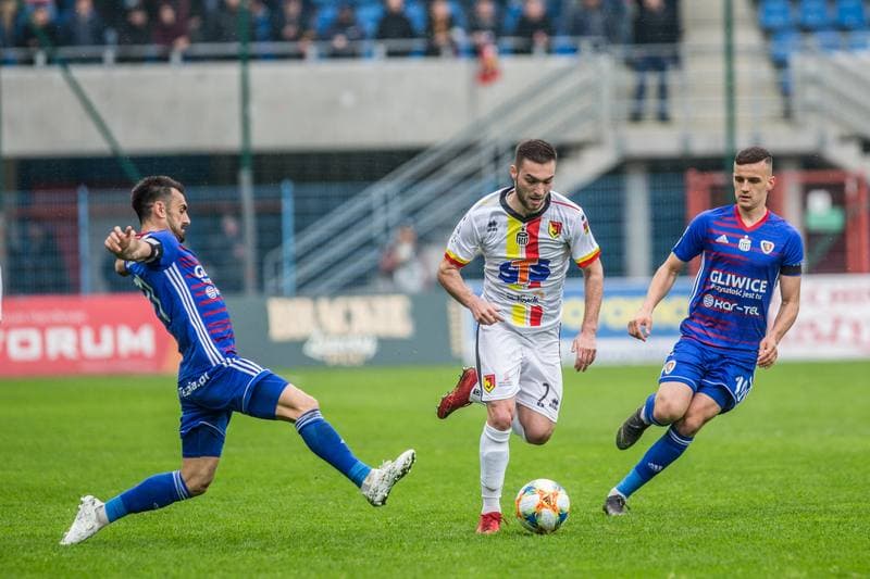 Football. Lotto Ekstraklasa. Piast Gliwice - Jagiellonia Bialystok. 12.05.2019