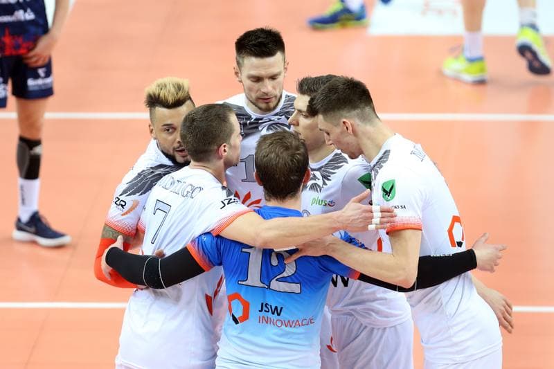 Volleyball. PlusLiga. Jastrzebski Wegiel - ZAKSA Kedzierzyn-Kozle. 13.01.2018