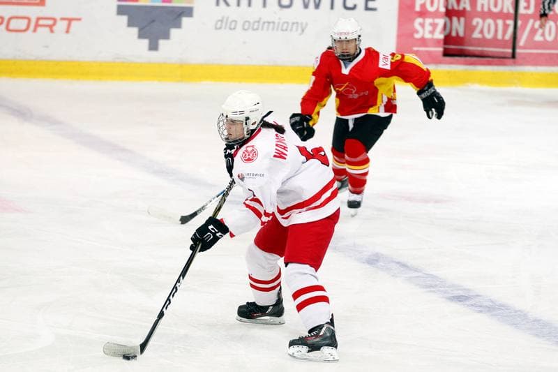 Ice Hockey. Women's U18 World Championship Division 1B. Poland - China. 06.01.2018