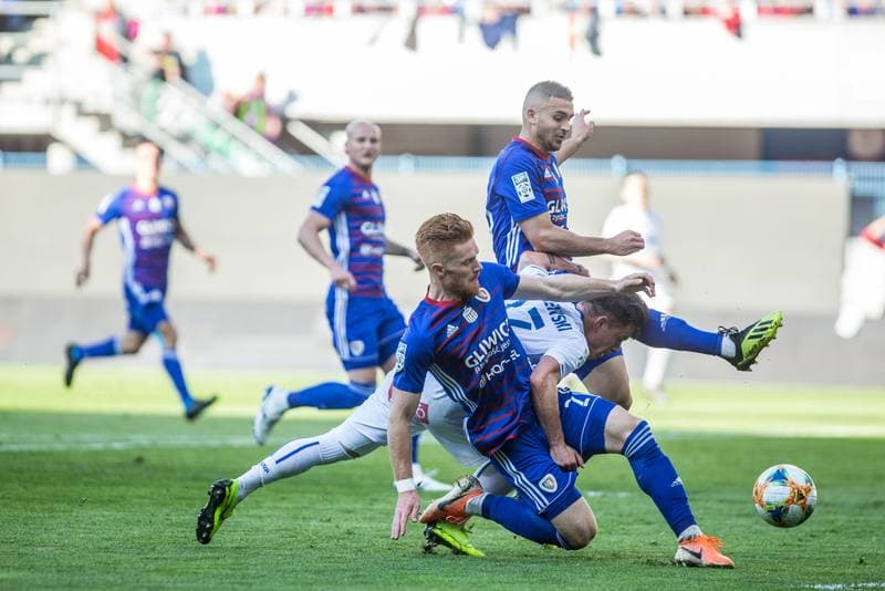 Football. Lotto Ekstraklasa. Piast Gliwice - Lech Poznan. 19.05.2019